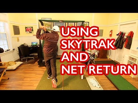 Using Skytrak and Net Return Together Indoors