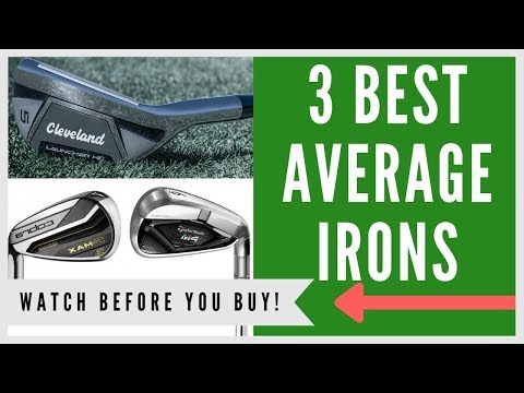 ✅ BEST IRONS FOR THE AVERAGE GOLFER - My Top 3 Picks