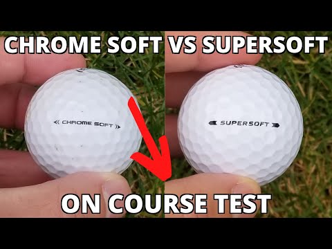 ✅ CALLAWAY CHROME SOFT vs SUPERSOFT (Tested By An Average Golfer)