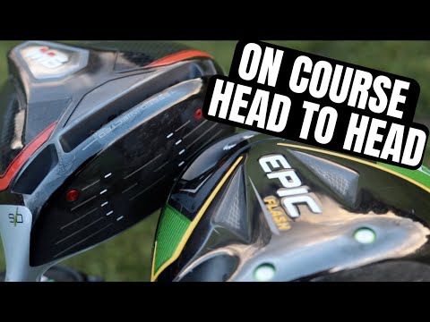 Taylormade M6 vs Callaway Epic Flash... Shot Tracer On Course Test