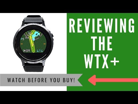✅ GolfBuddy WTX+ GPS Watch Review -- An HONEST Opinion