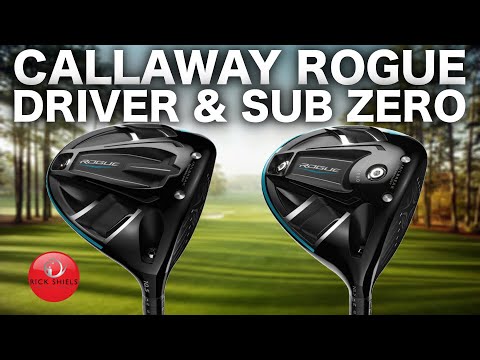 NEW CALLAWAY ROGUE DRIVERS - RICK SHIELS