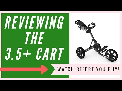 Clicgear 3.5+ Push Cart: An HONEST Review
