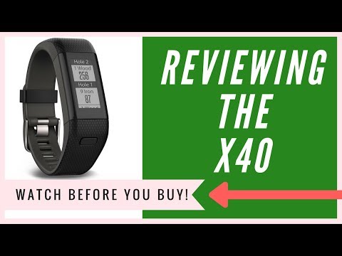 Garmin Approach X40 GPS Golf Band Review | An HONEST Opinion