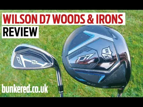 WILSON D7 WOODS &amp; IRONS - FIRST HIT!