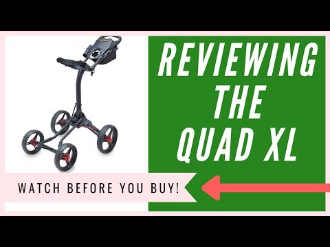 Bag Boy Quad XL Golf Cart Review | An HONEST Opinion