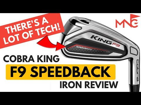 Cobra King F9 SpeedBack Iron Review - This Iron Is Full Of Tech!!!