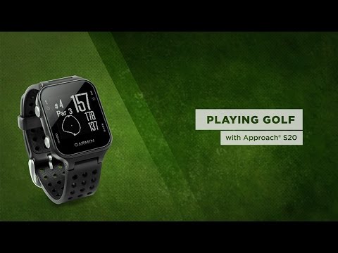 Approach S20: Starting a Round of Golf