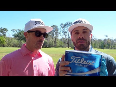 At Grand Cypress Testing the New Titleist Tour Soft