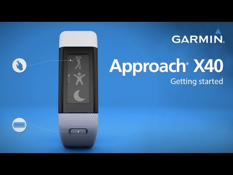 Garmin Approach X40: Getting Started Golfing