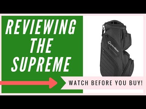 Taylormade Supreme Cart Bag Review | An HONEST Review