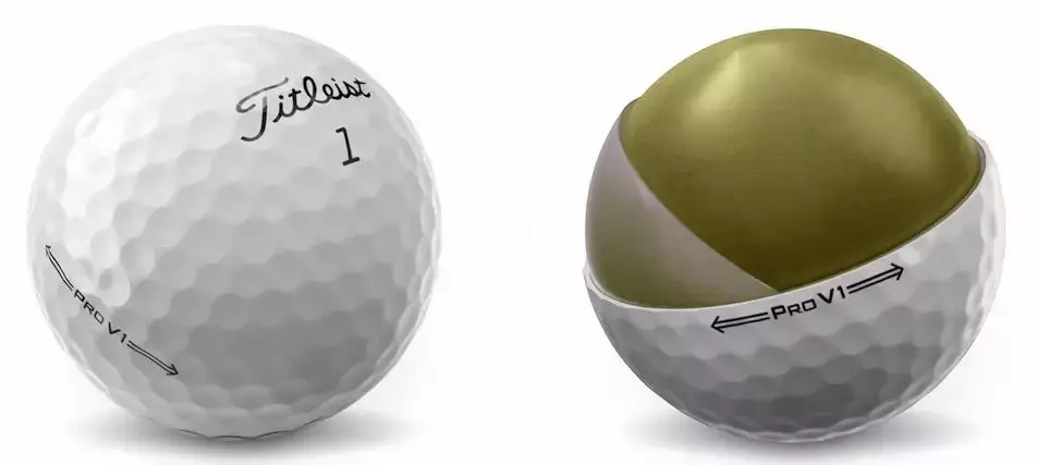 Titleist Pro V1 Construction